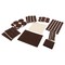 Prime-Line Furniture Felt Pad Assortment, Self-Adhesive Backing, Brown, Round 8 Pack MP76675 - alternate 1
